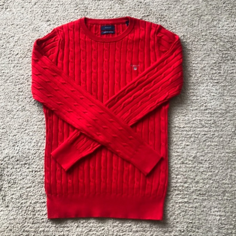 Gant Cable Knit Crewneck Sweater. NWOT.